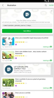 Fiverr android App screenshot 4